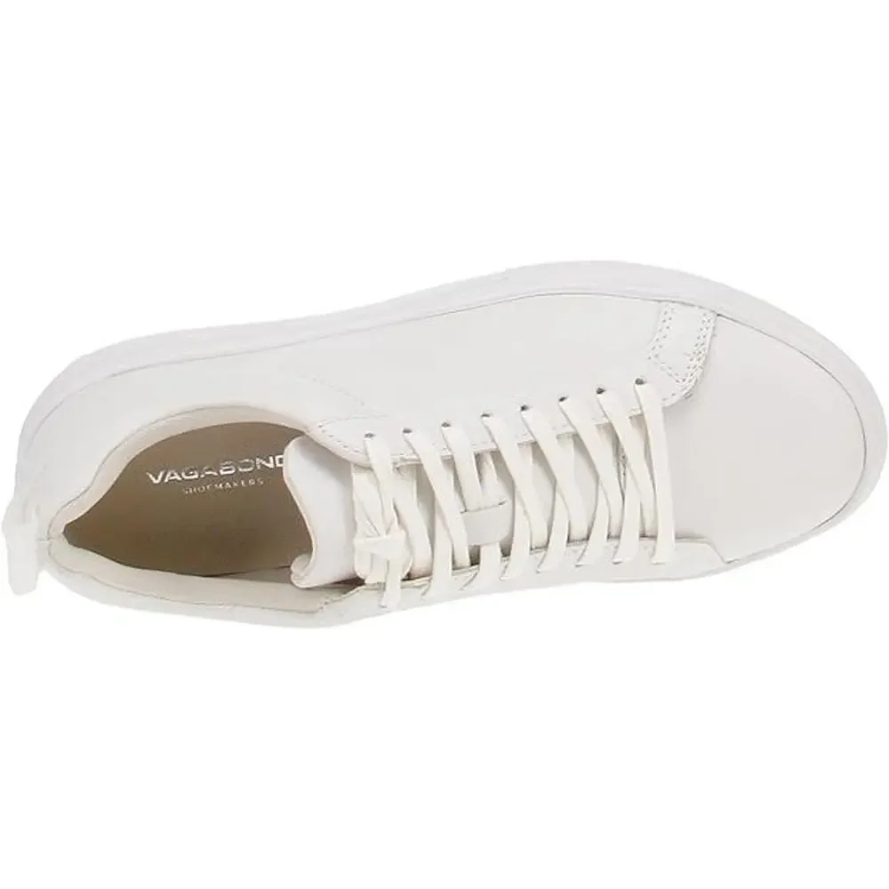 Vagabond Zoe Platform Sneakers White Leather Women's US 6 EU 36 New In Box
